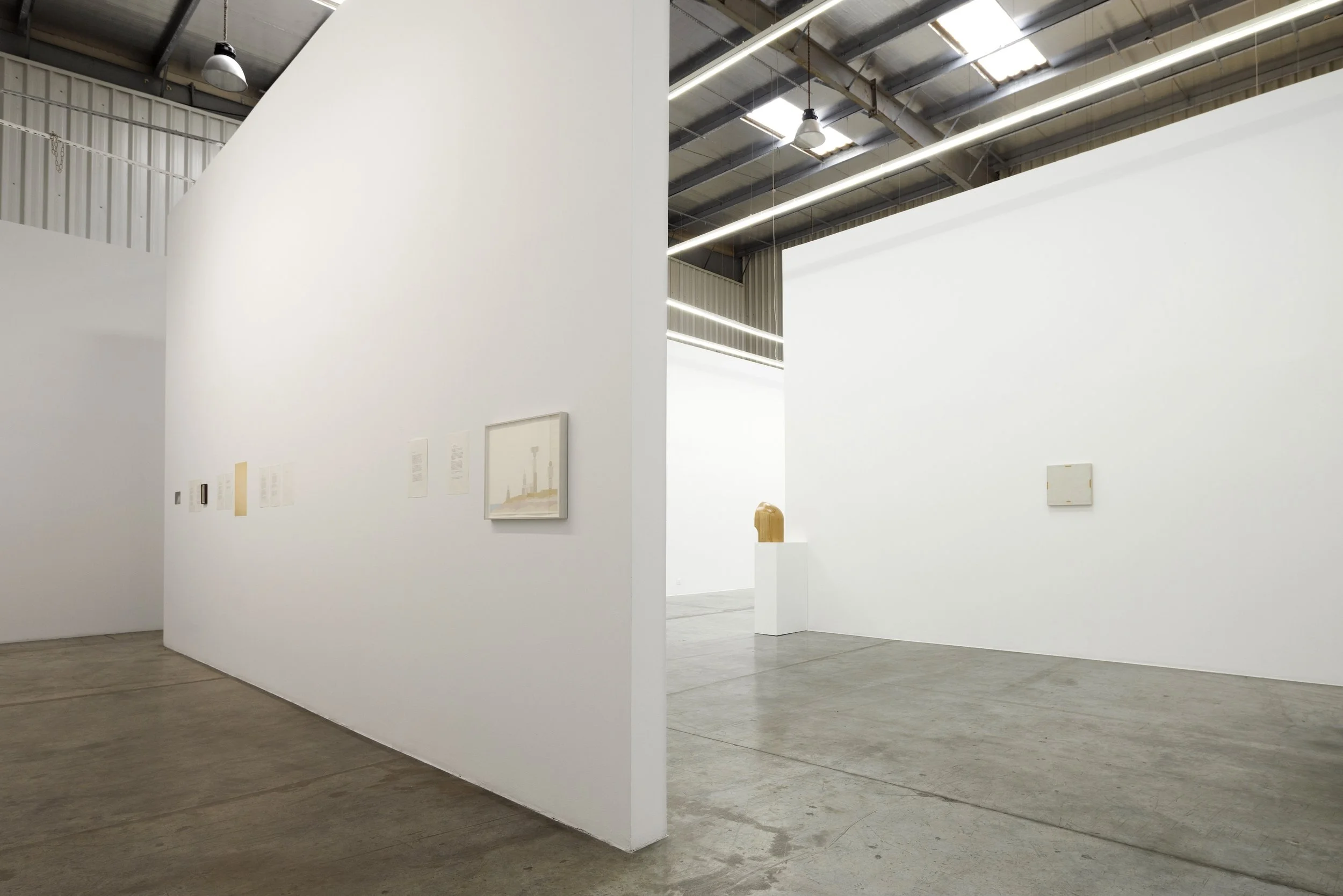  Installation view / The importance of staying quiet / 4. Fahd Burki II.a   Image courtesy of the artist and Grey Noise. Photo by: Daniella Baptista    