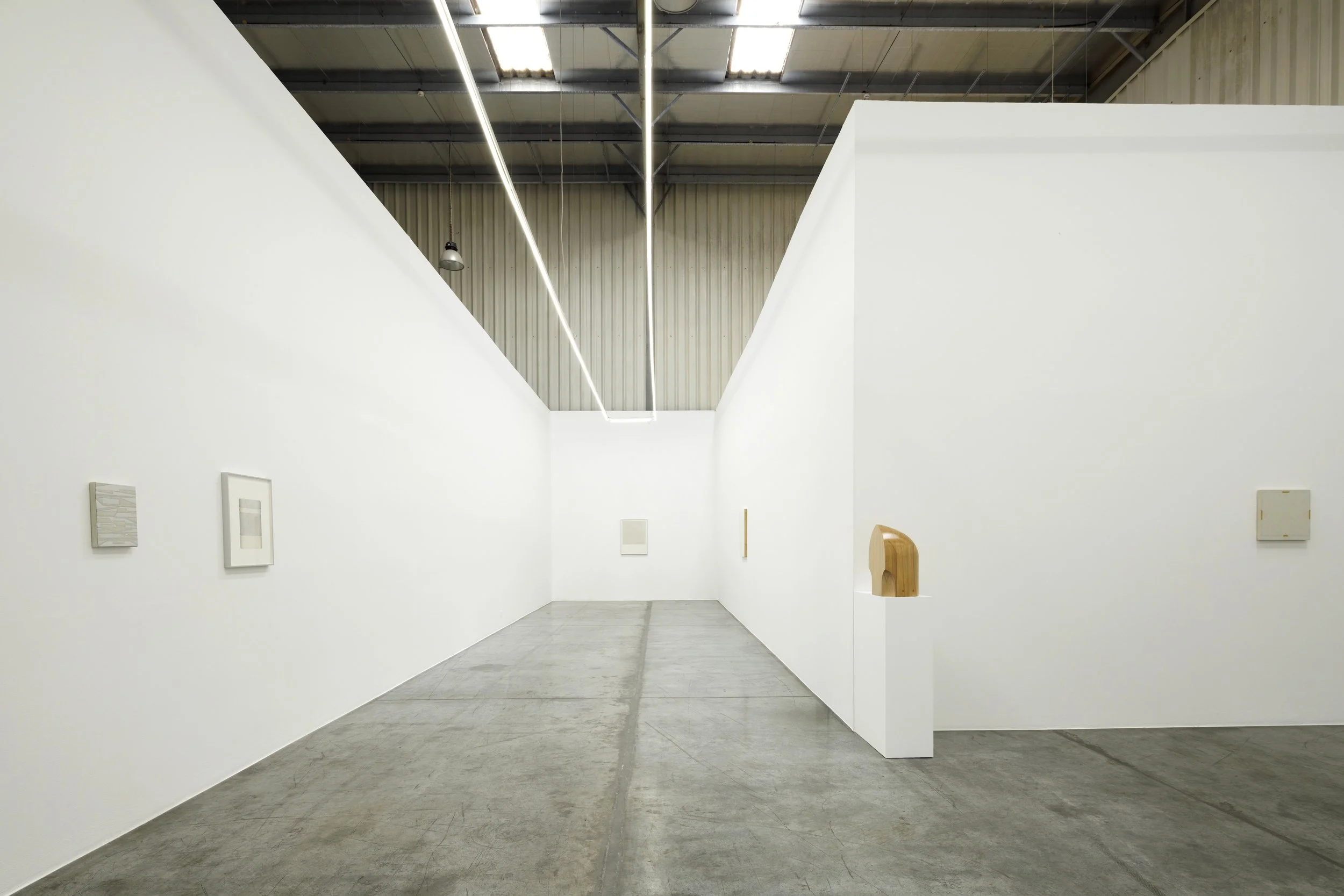  Installation view / The importance of staying quiet / 4. Fahd Burki II.a   Image courtesy of the artist and Grey Noise. Photo by: Daniella Baptista  