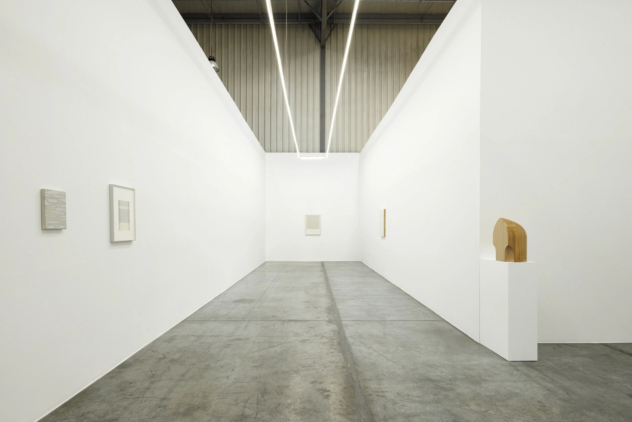  Installation view / The importance of staying quiet / 4. Fahd Burki II.a   Image courtesy of the artist and Grey Noise. Photo by: Daniella Baptista  