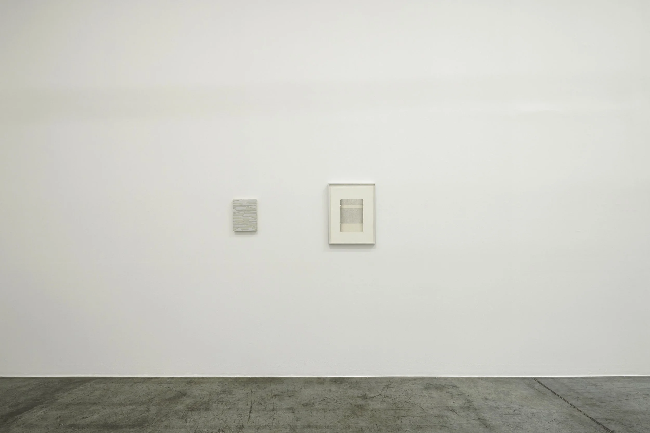  Installation view / The importance of staying quiet / 4. Fahd Burki II.a   Image courtesy of the artist and Grey Noise. Photo by: Daniella Baptista  