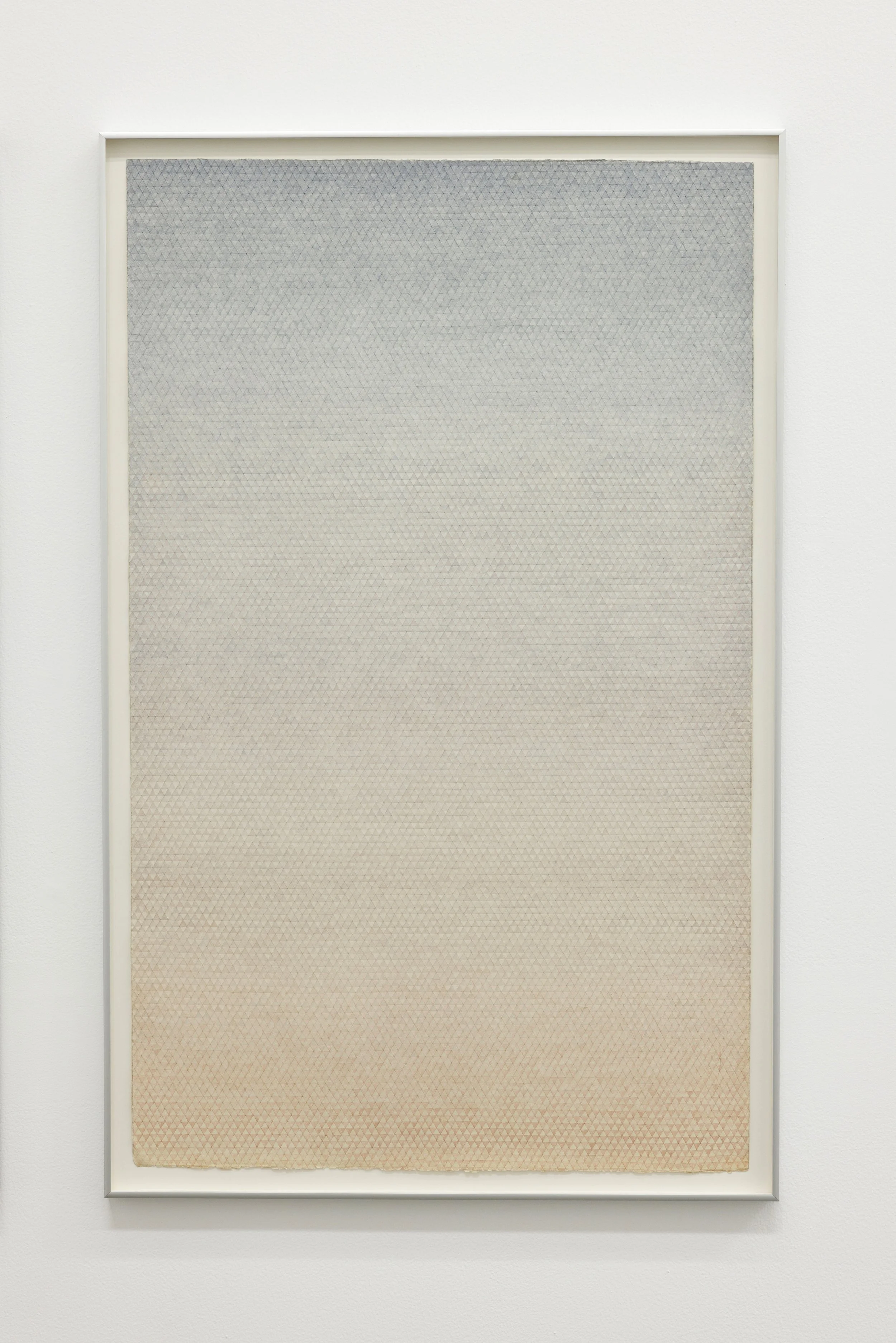  Sara Salman, Dusk, 2017, gouache and pencil on paper, 114.5 x 71 cm  Image courtesy of the artist and Grey Noise Photo by: Daniella Baptista 