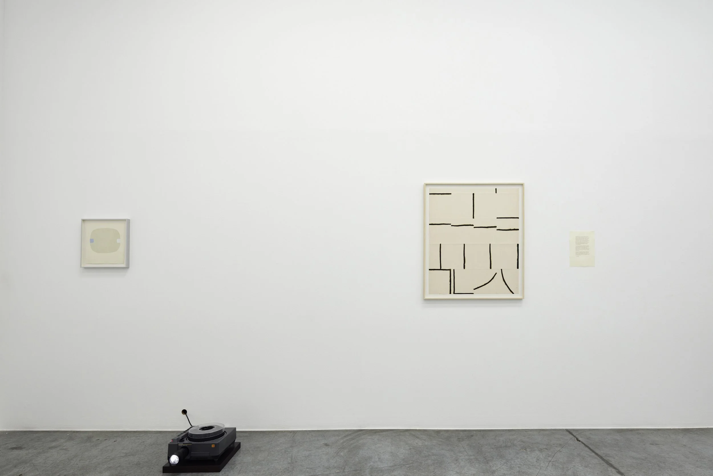  Installation view / The importance of staying quiet / 6. Open Forms  Image courtesy of Grey Noise Photo by: Daniella Baptista 