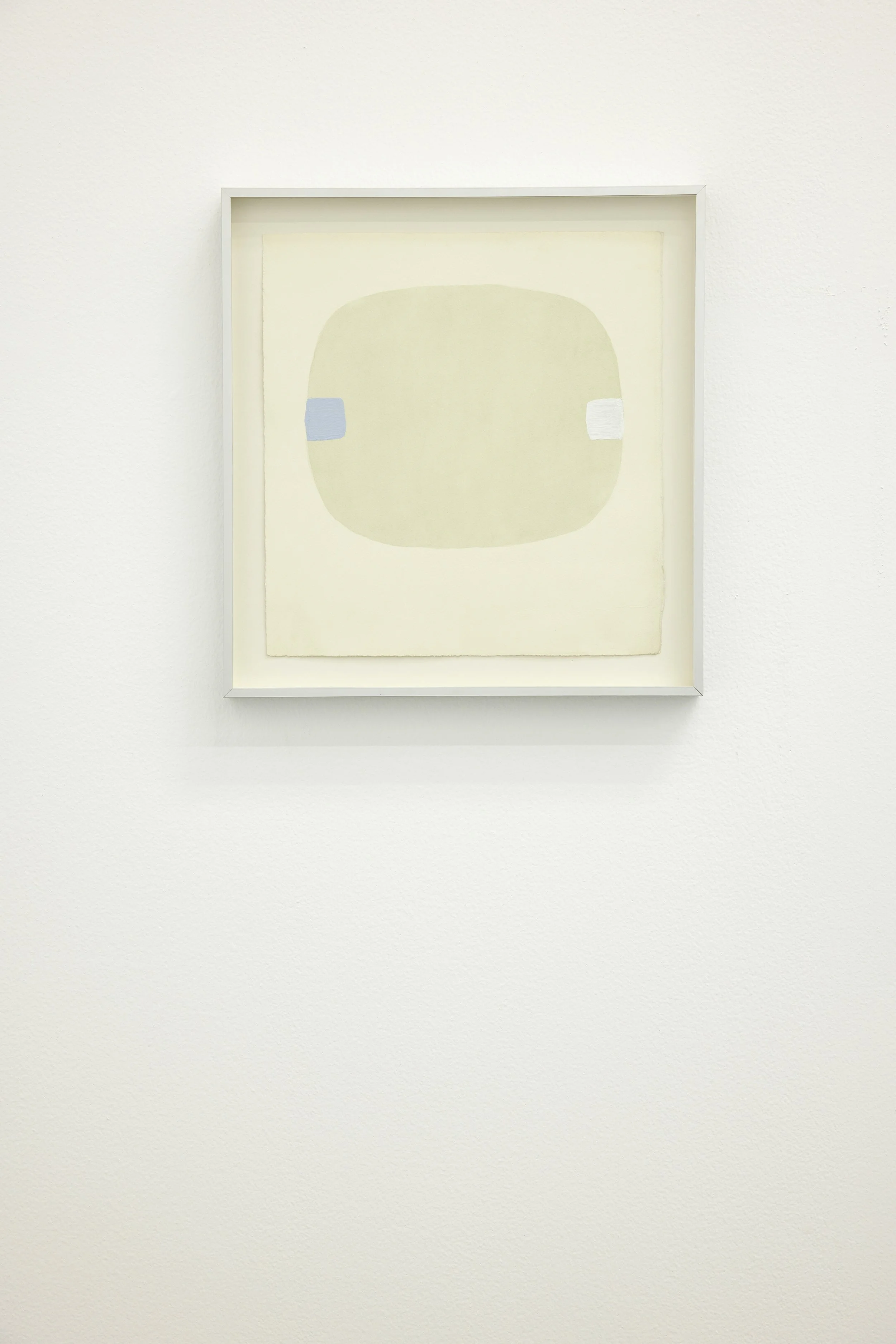  Fahd Burki, Untitled, 2023, acrylics on paper, 33 x 31.2 cm  Image courtesy of the artist and Grey Noise Photo by: Daniella Baptista 