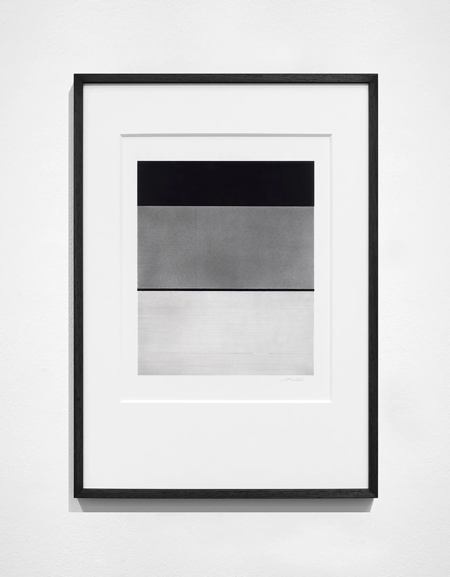  Seher Shah, Foreign dust (Variation 4), 2019-2020, graphite dust on paper, paper size: 55.9 x 38.1 cm, drawing size: 24.5 x 20 cm  Image courtesy of the artist and Green Art Gallery  