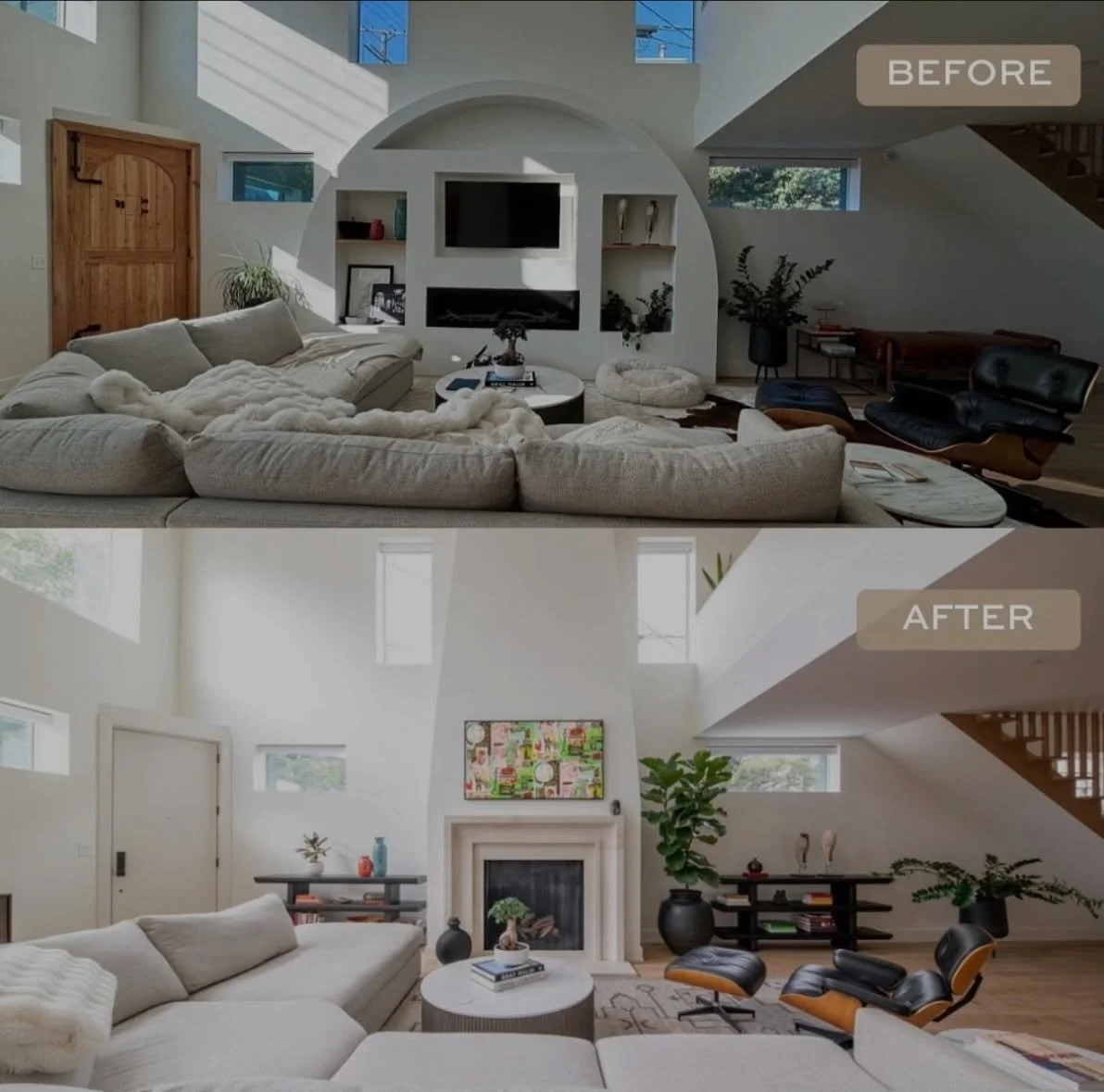 Before &amp; Afters of our Tremont renovation + addition project 😍 

Are you thinking of renovating or building an addition? Visit mancusohomes.com

#renovation #renovations #customrenovation #customrenovations #remodel