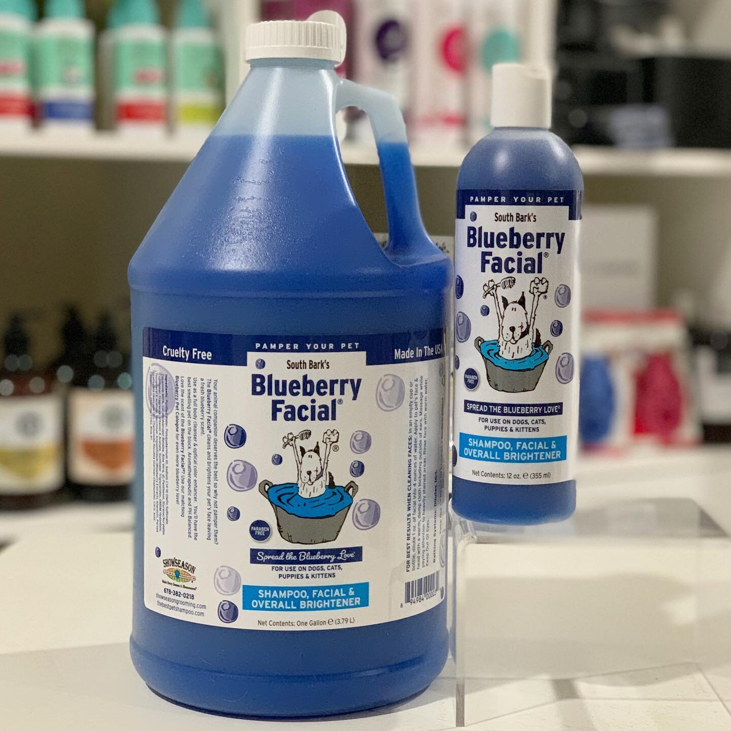 We are so proud to include a complimentary blueberry facial for EVERY pup no matter what groom package. Whilst other salons charge extra for this add-on (or don&rsquo;t use it), it&rsquo;s an automatic service for all of our pups! 

We refuse to put 