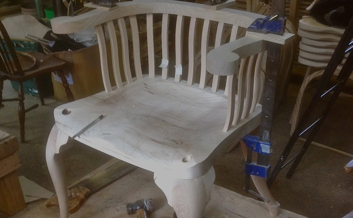 Cabriolet Legs and Crinoline Stretcher