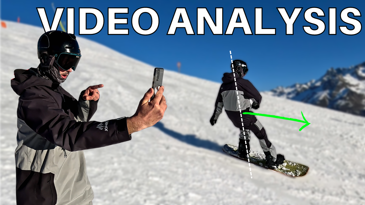 Video Analysis — MASTERCLASS SNOWBOARDING Snowboarding Lessons Alpe d'Huez