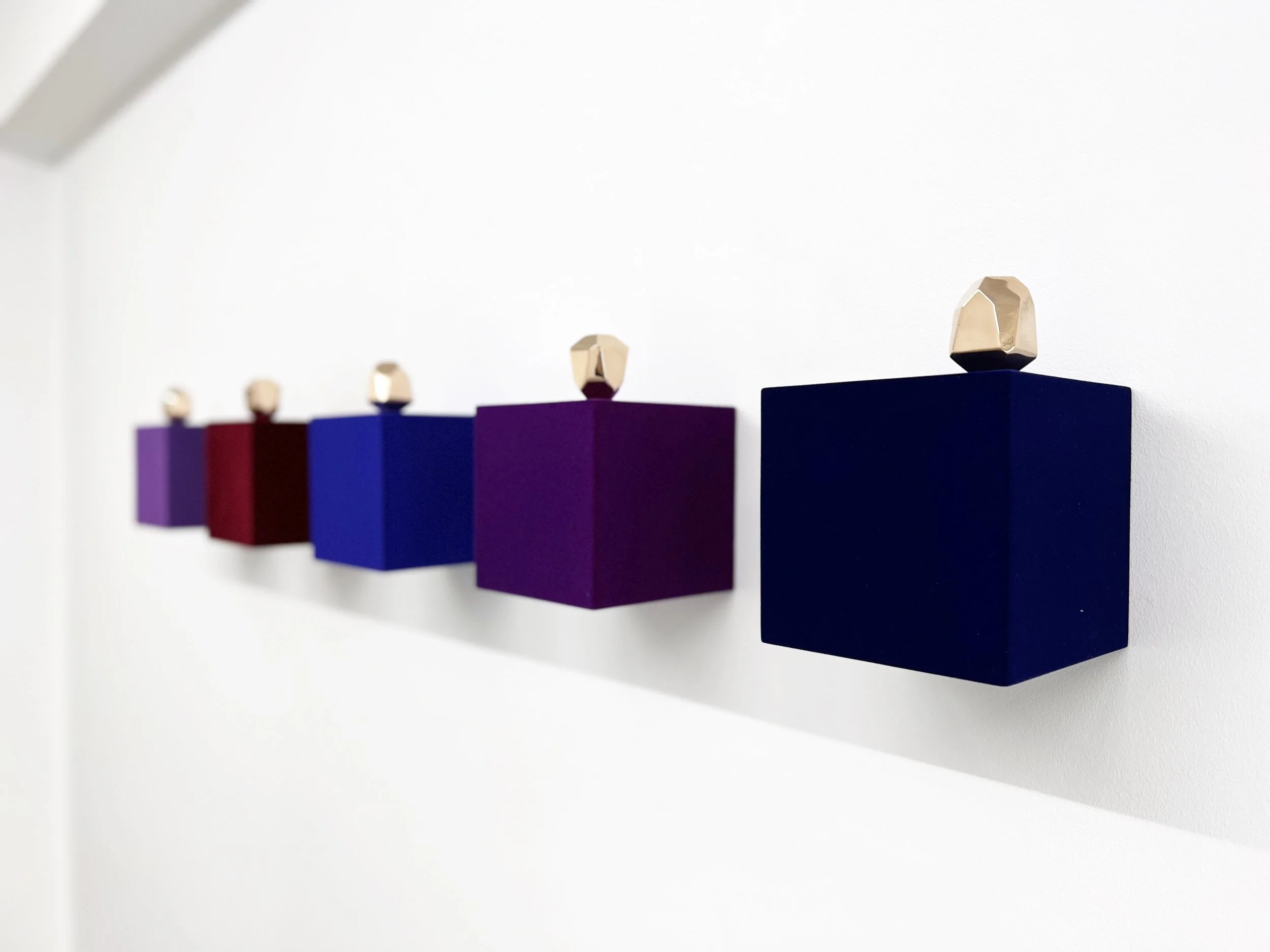 Golden Whispers nos. VI - IX, 2021 