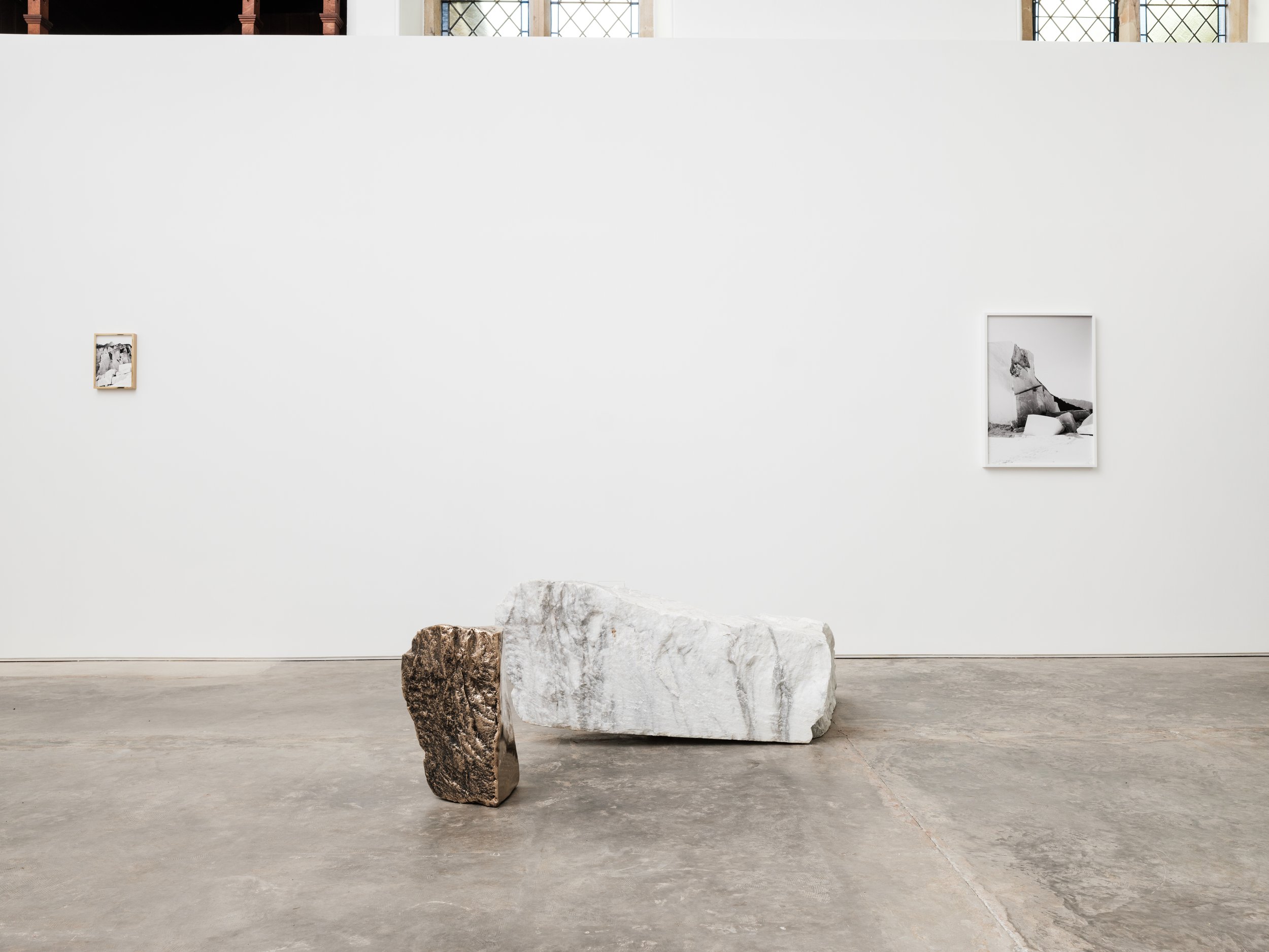 Installation view Persistance of Land