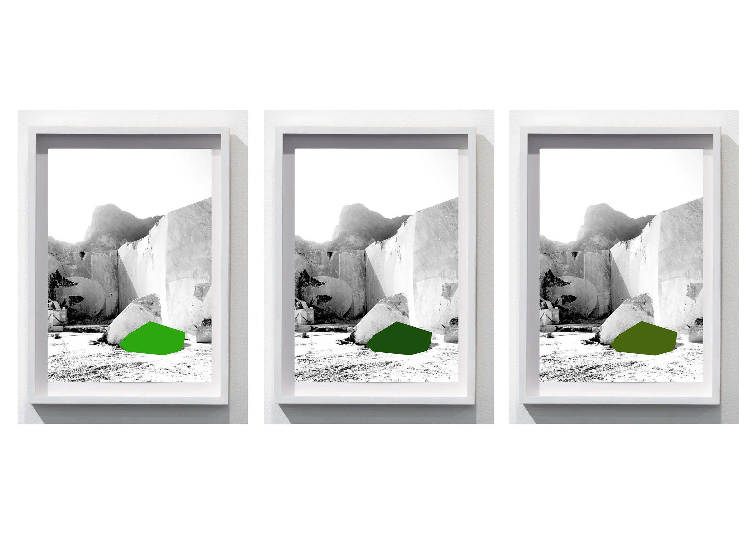 The Space Between VI, II, IV, 2023