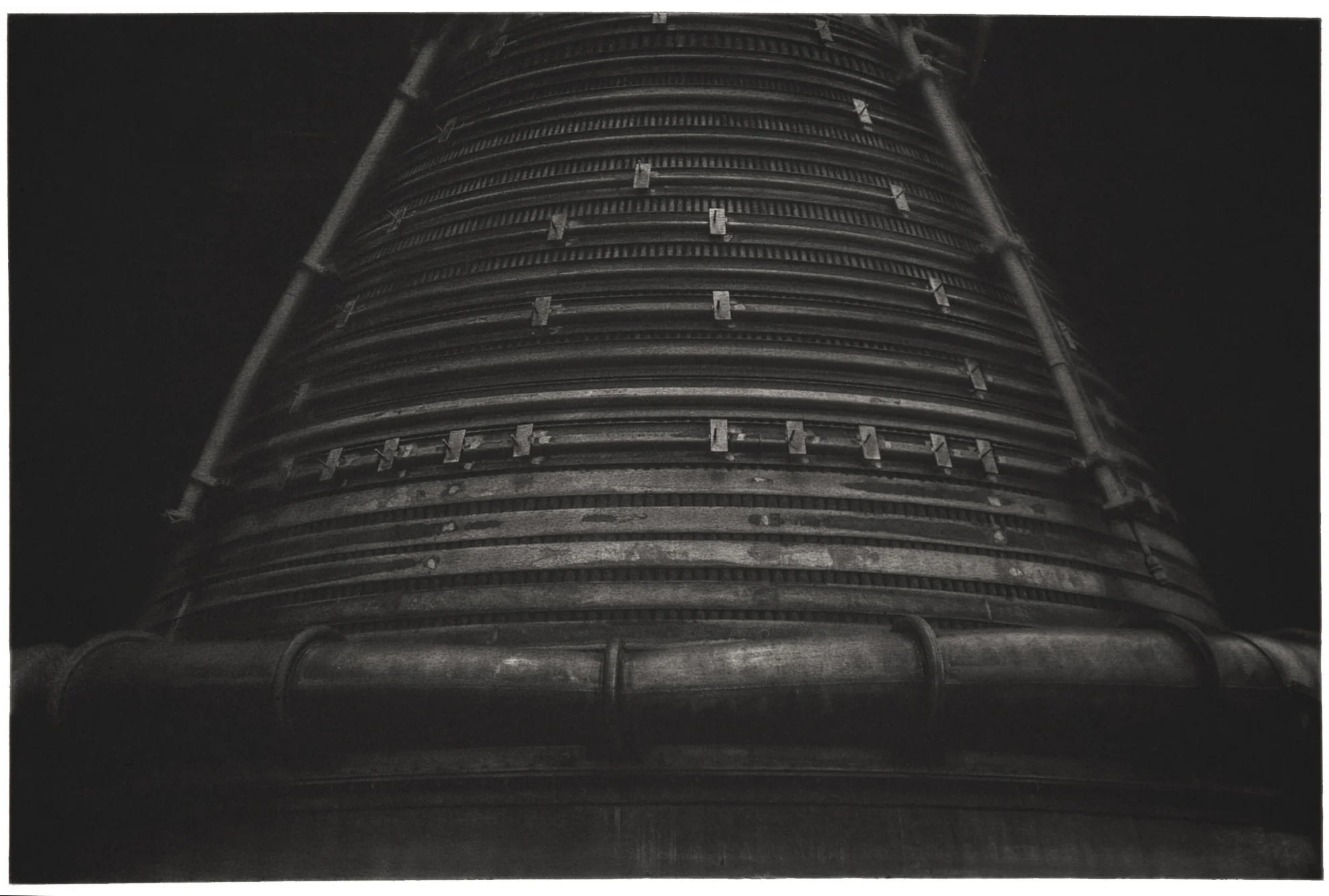 F-1 Rocket Engine Cone with Turbo Booster