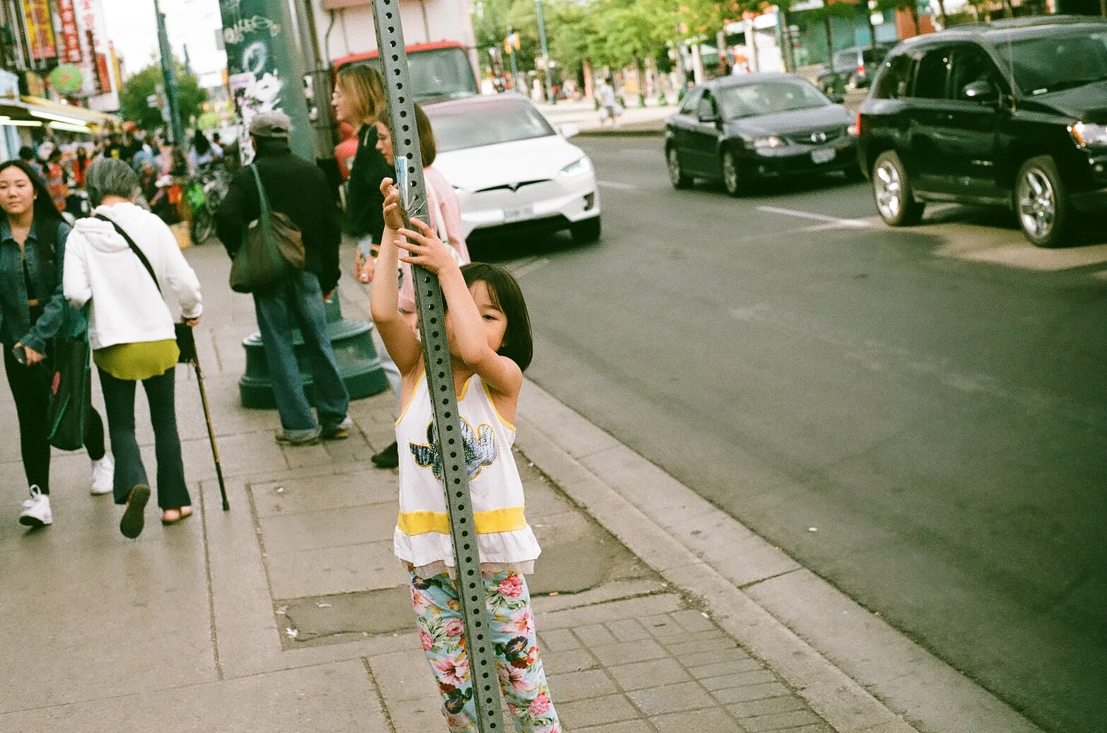 Minolta X-700, shot with Fuji Superia 400 Chinatown, Toronto, ON