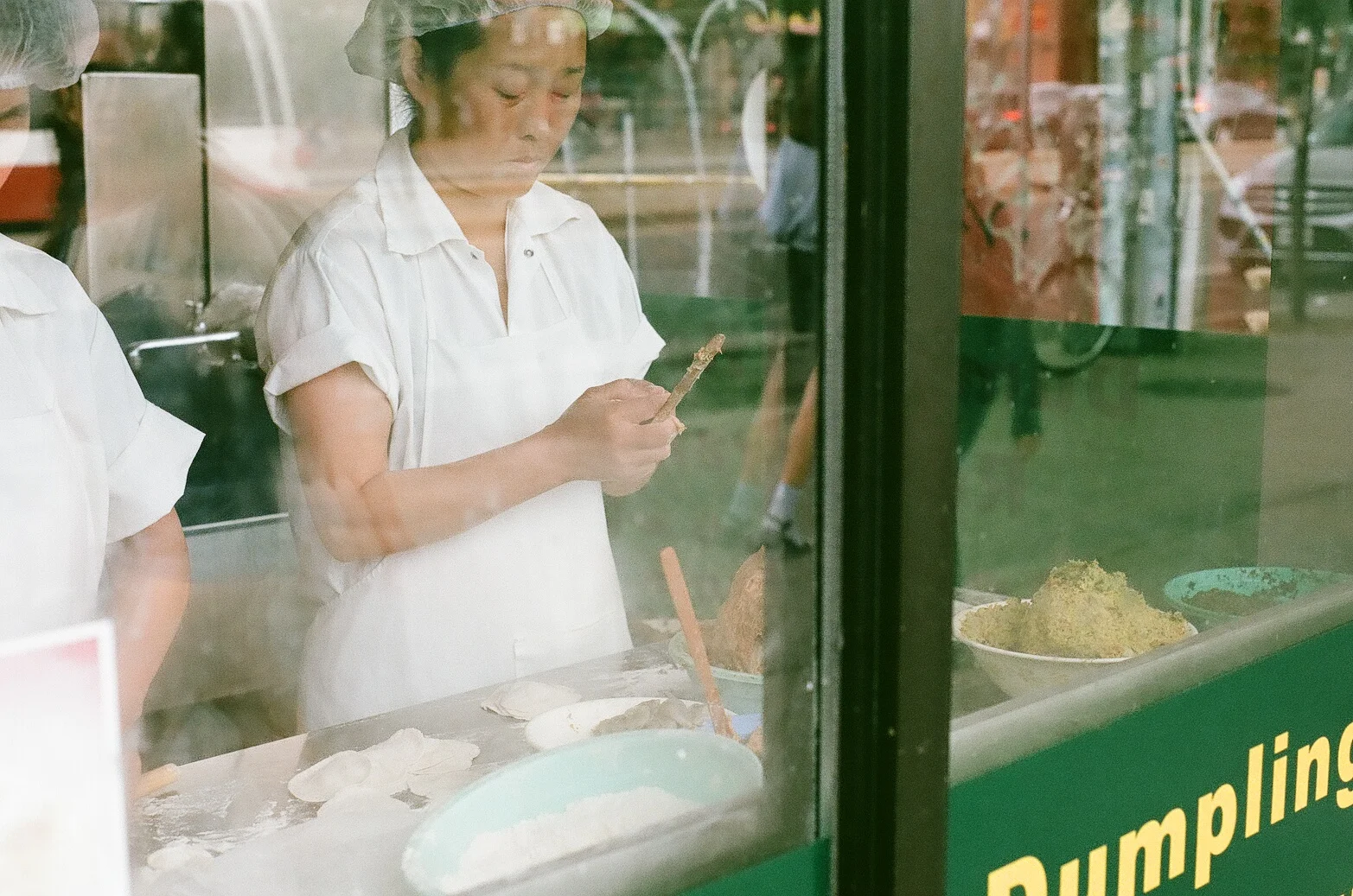 Minolta X-700, shot with Fuji Superia 400 Chinatown, Toronto, ON