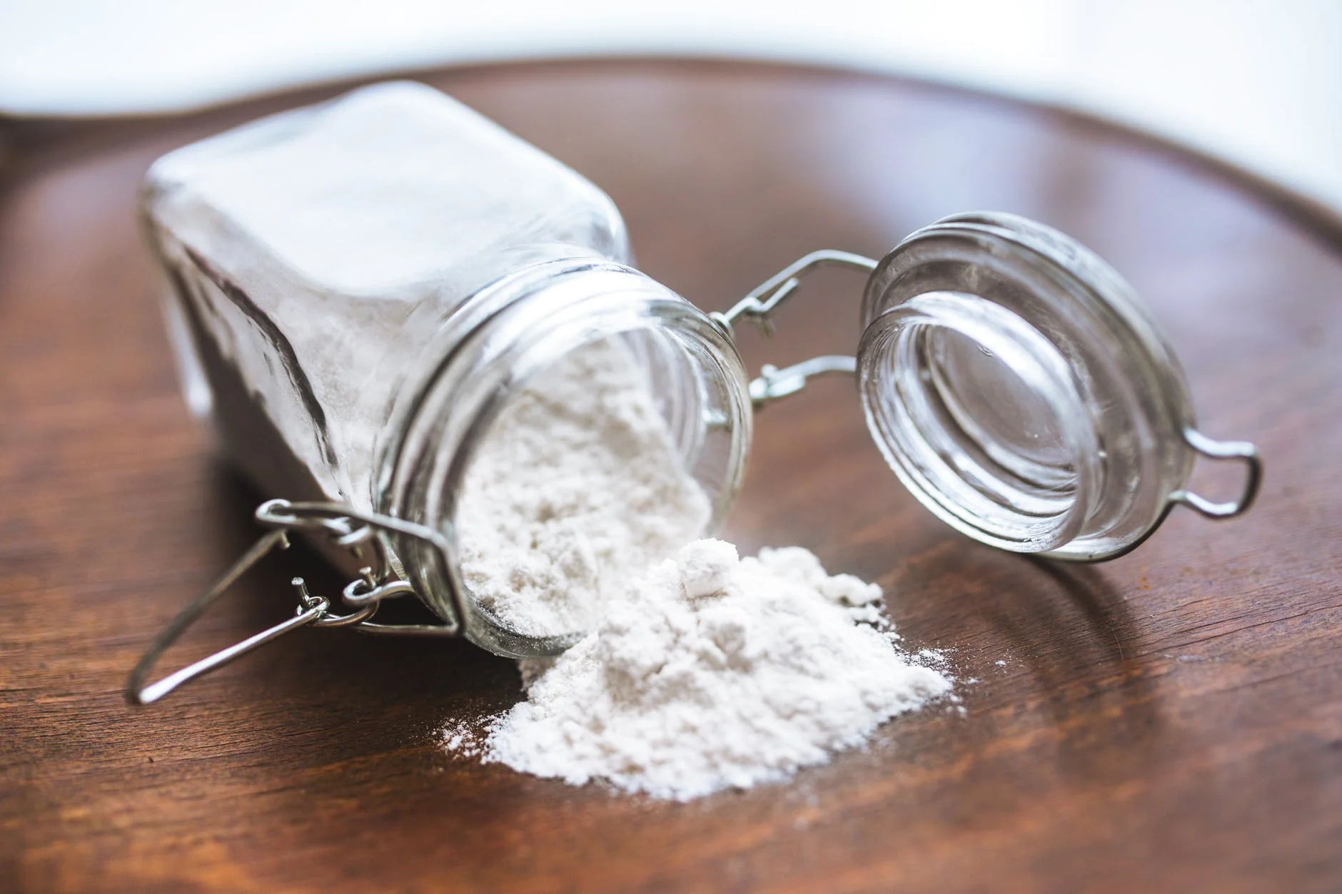 Use corn starch instead of talcum powder
