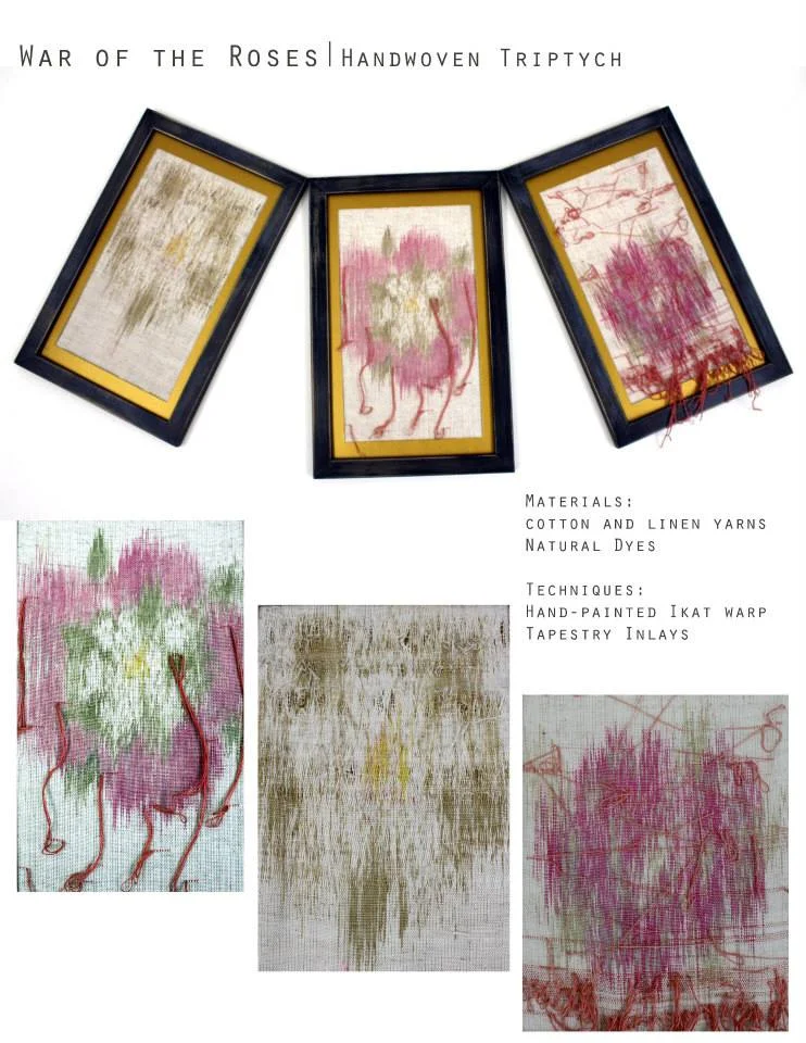 Warp Ikat + Natural Dyes