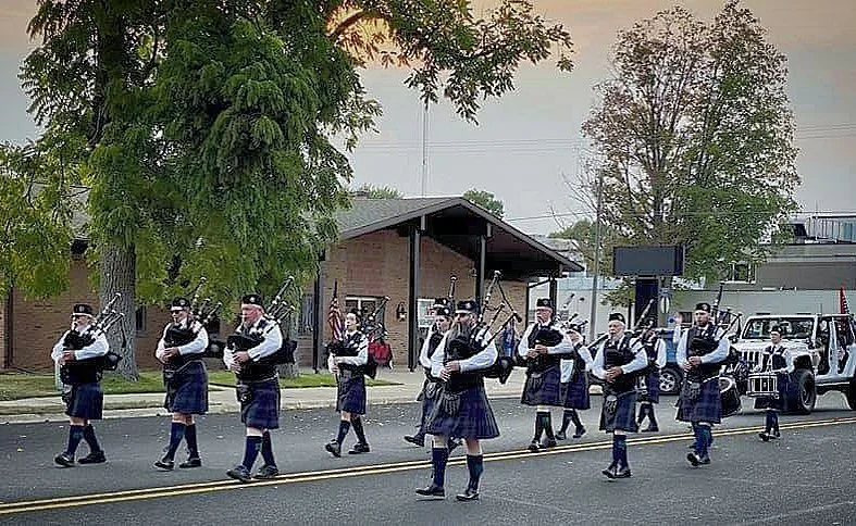 Another shot from the parade this weekend. On another note, if you have ever wanted to learn pipes or drums, now is a great time to start! Fall is when most pipe bands head into their preparation season for next year, and it&rsquo;s also a time when 