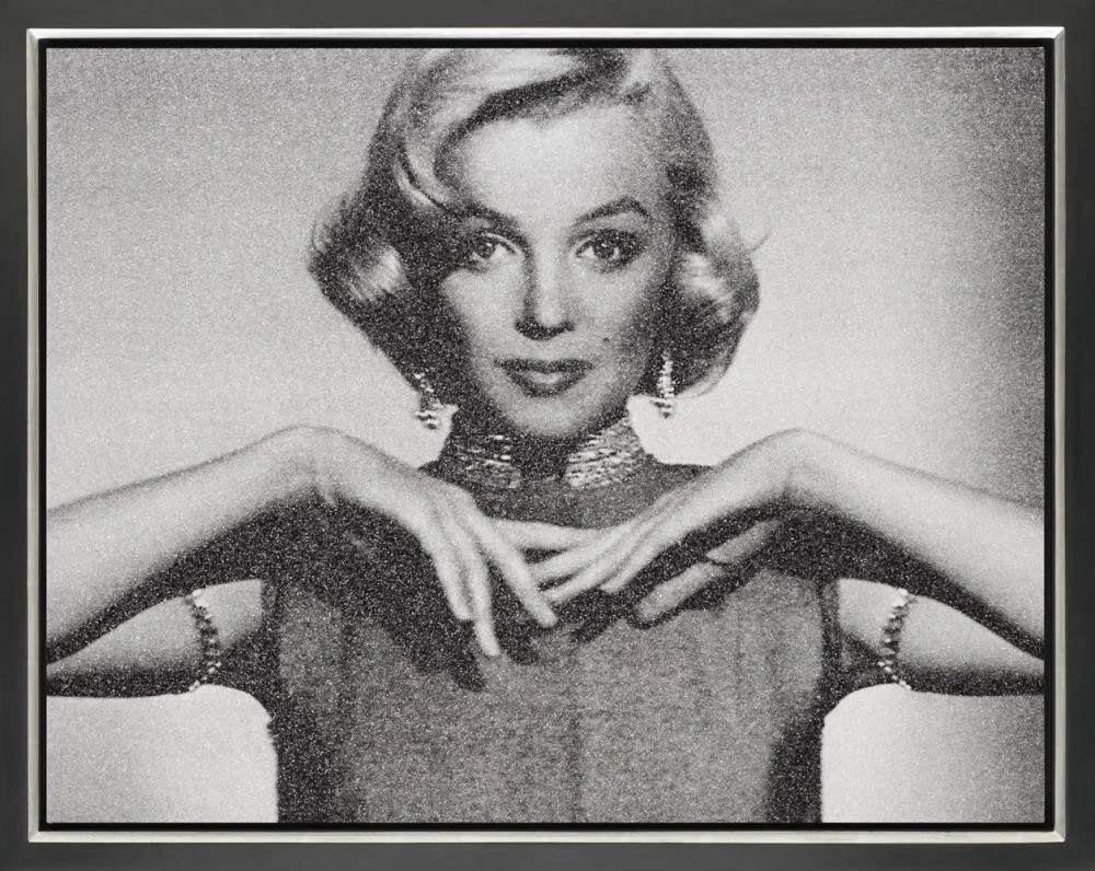 Simon-Claridge-Marilyn-Monroe-Sounds-Just-Dreamy-To-Me-Black-White-Claridge-Fine-Art