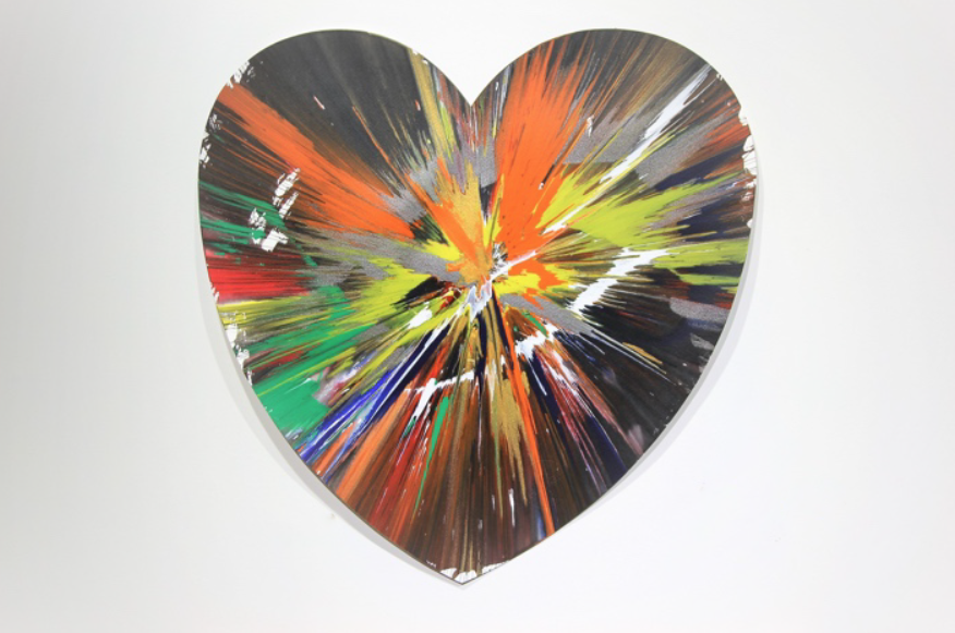 Damien-Hirst-Workshop-Untitled-Heart-Orange-2009-Claridge-Fine-Art