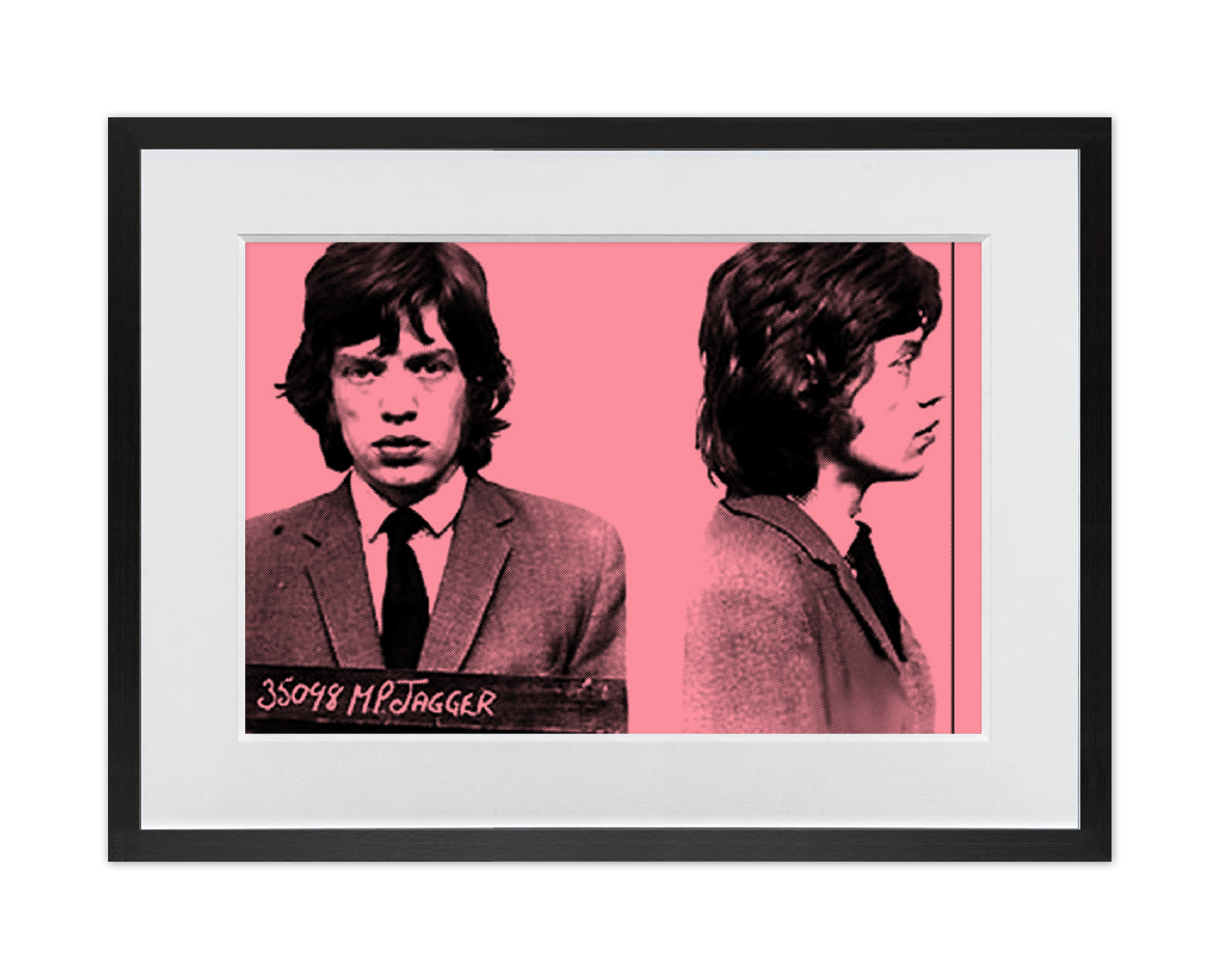 Mugshot-Mick-Jagger-Claridge-Fine-Art