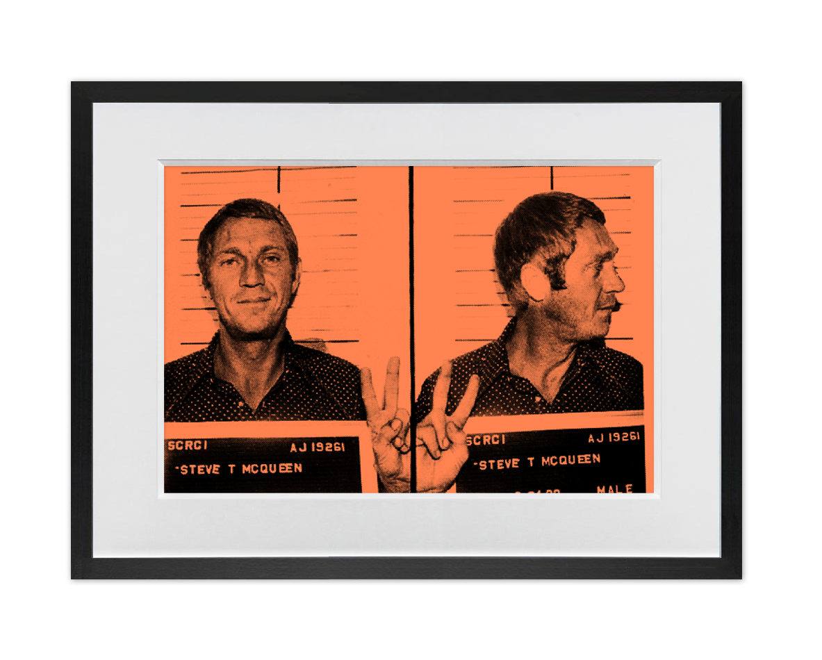 Mugshot-Steve-McQueen-Claridge-Fine-Art