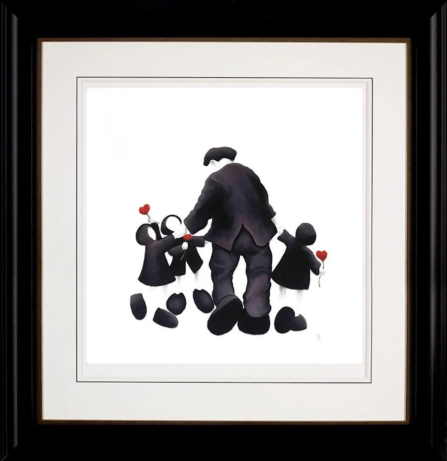 Three_Times_The_Love_by_Mackenzie_Thorpe_framed.jpeg