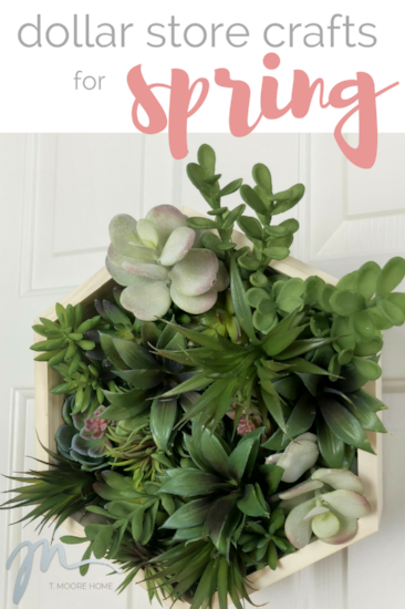 dollar store hexagonal wreath.png