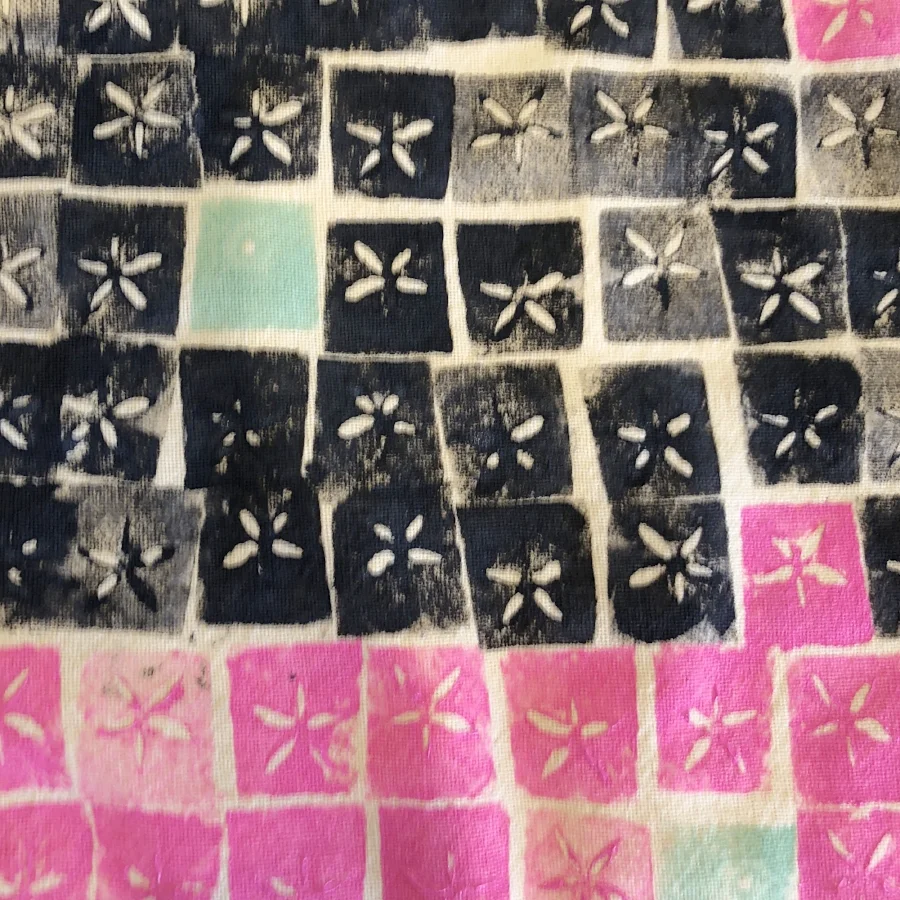 painting over bleached and worn cloth napkins.jpeg