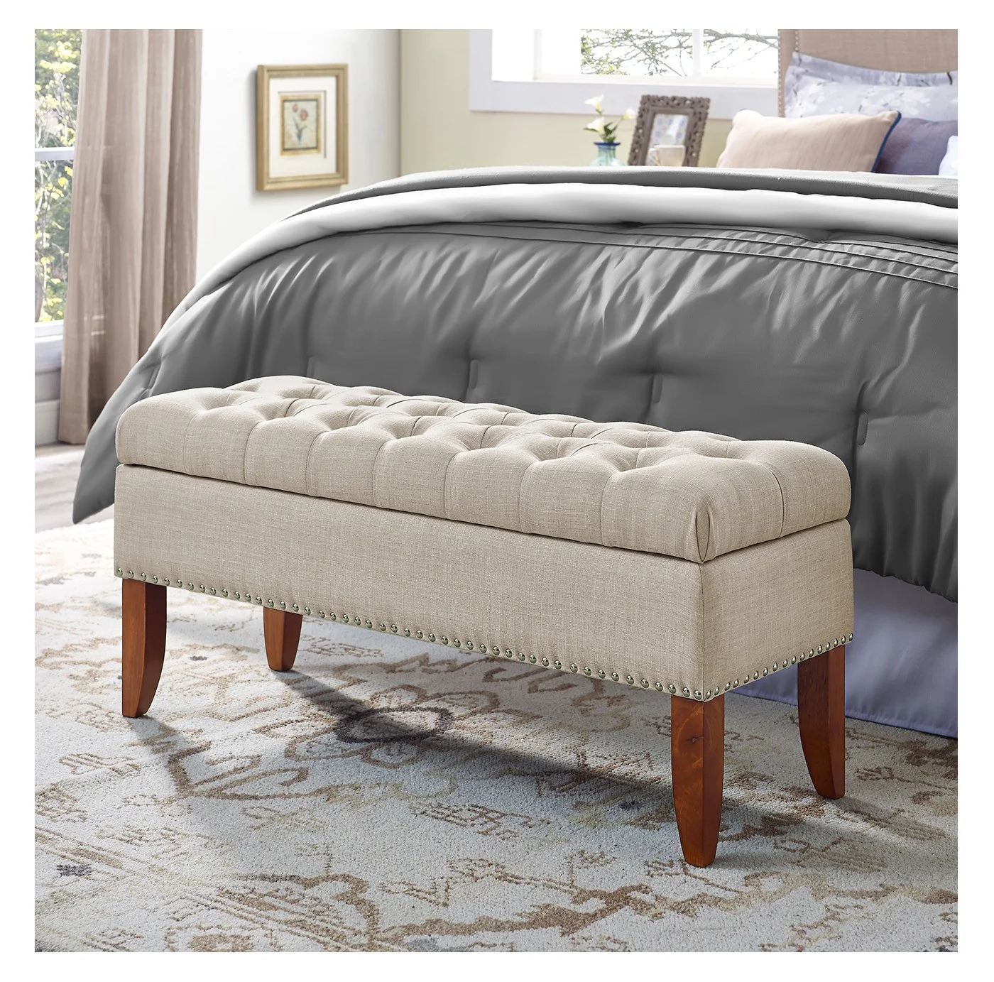 elegant master bedroom