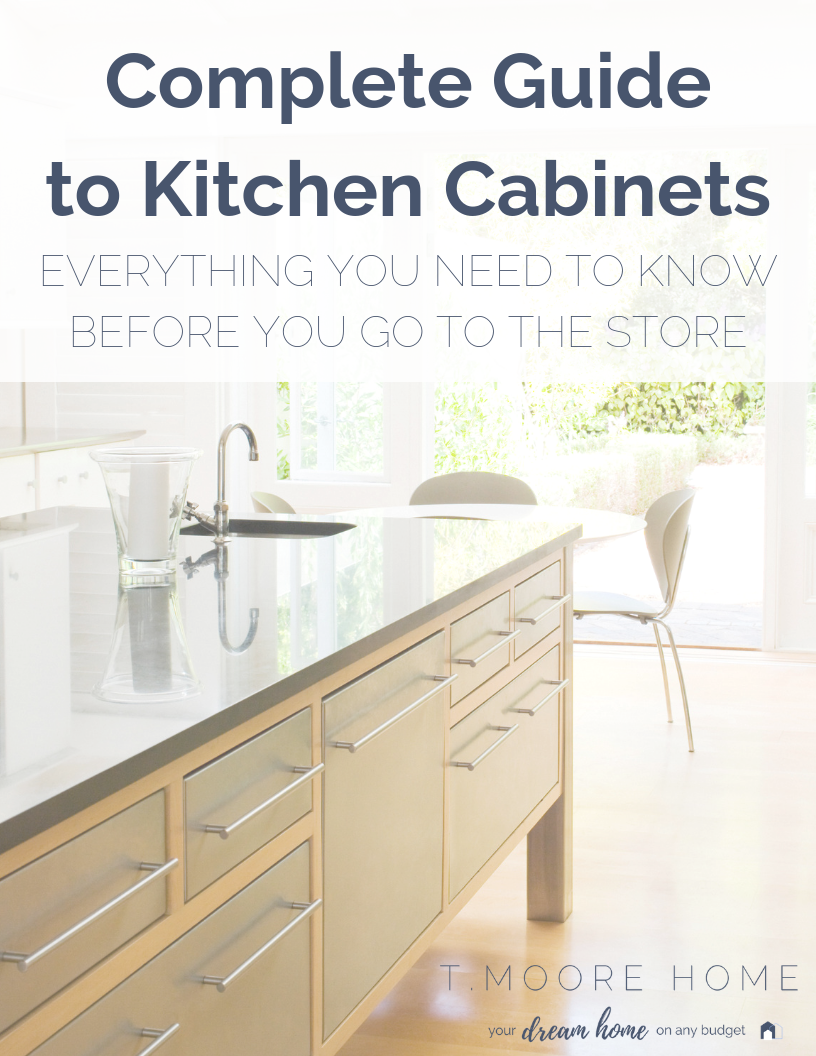 Kitchen Renovation Checklist Complete Guide To Buying Kitchen Cabinets T MOORE HOME Design