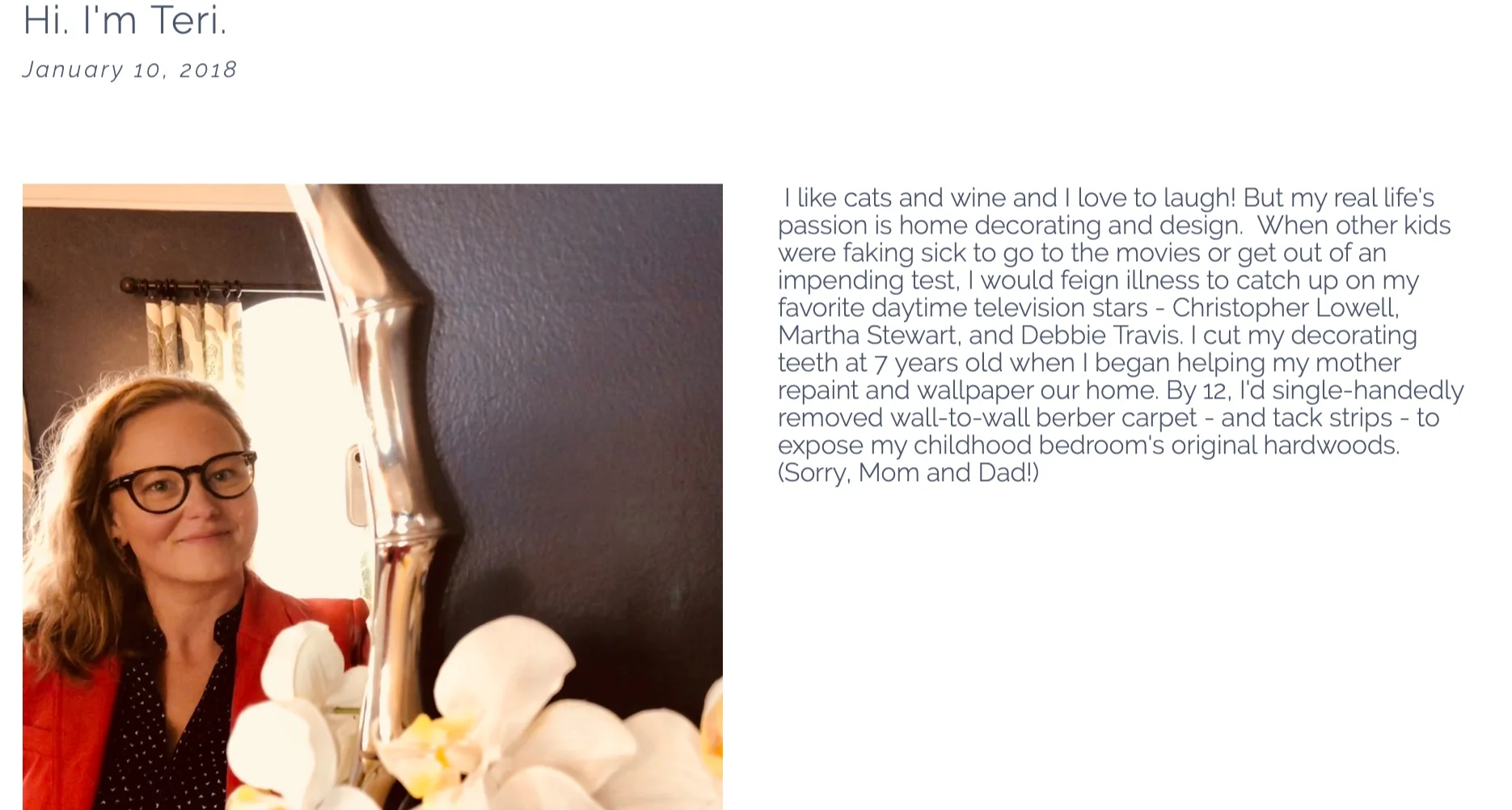 My first blog post, circa 2018