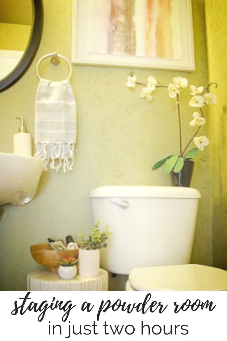 How To Stage A Powder Room — T. Moore Home Interior Design Studio