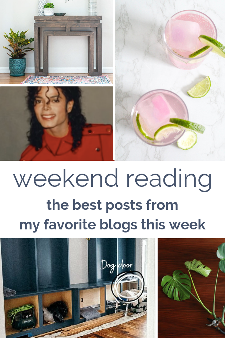 Weekend Reading Round-Up: Leaving Neverland, Plant Care Tips, Amazing Building Projects, and a Cocktail Recipe for Spring #favoriteblogs #readinglists