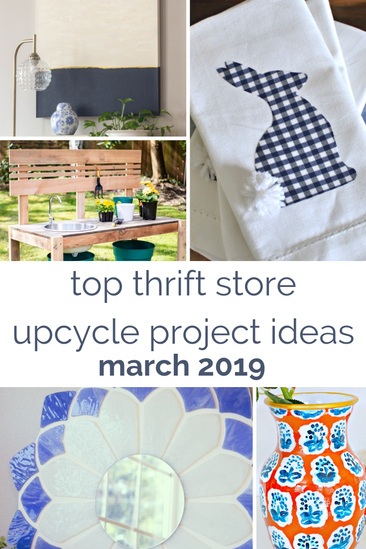 thrift store home decor project ideas