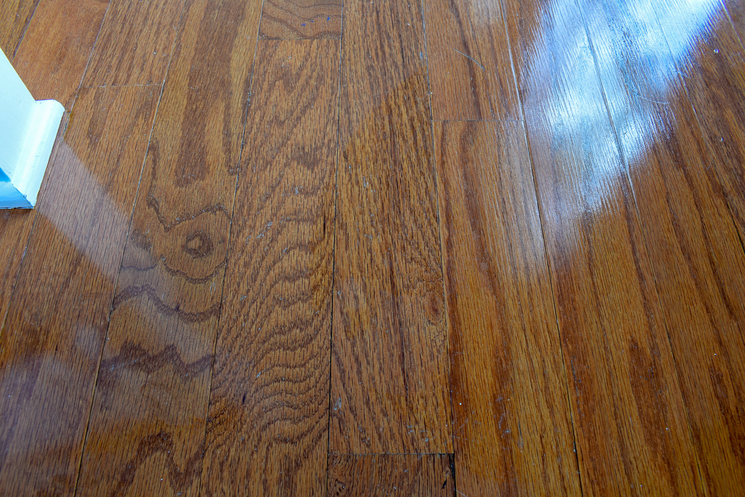 How to remove spilled varnish from hardwood floors