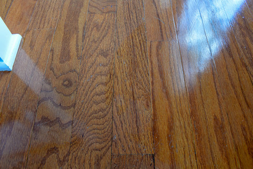 How To Make Old Hardwood Floors Shine, Worn Hardwood Floors Solution