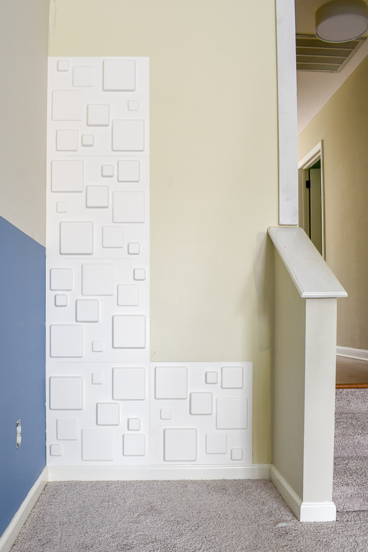 Home & Living Wall Hangings Wainscot Panels Geometric Accent Wall