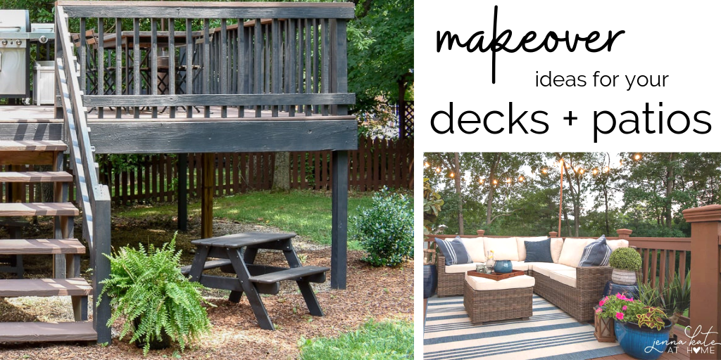 Outdoor Makeovers T Moore, Decorating A Patio On Budget
