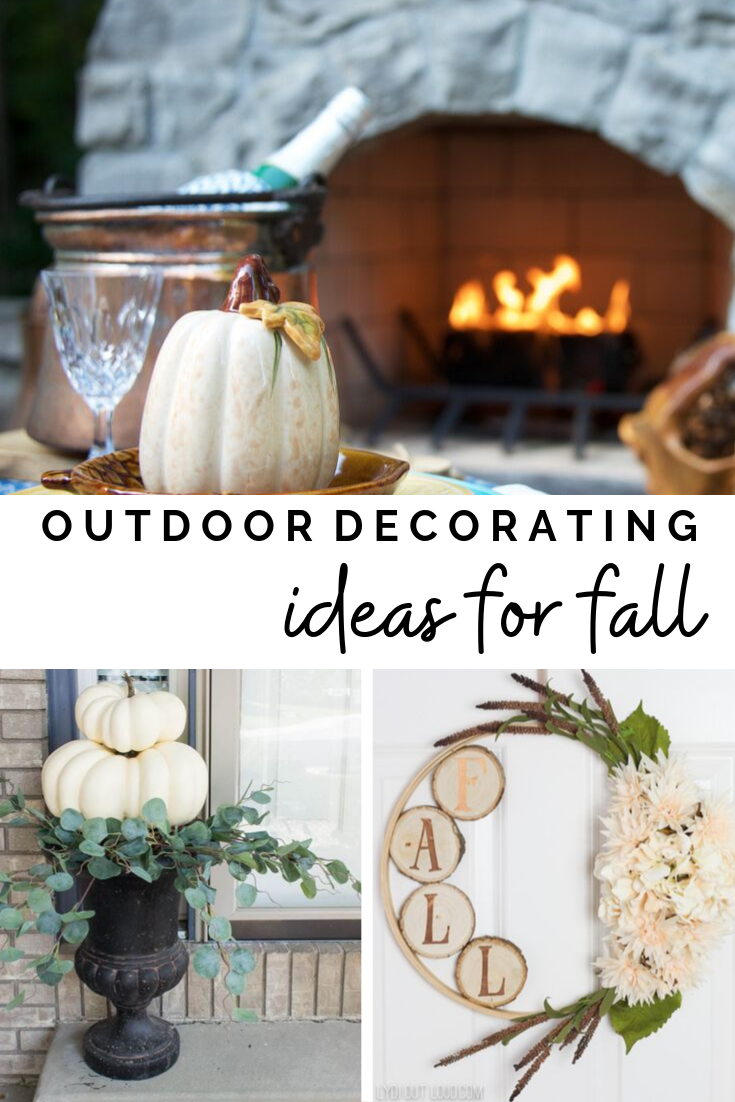 Fall Porch and Outdoor Decorating - Ideas for cozy seasonal vibes. #falldiy #falldecor #fallfeelings #cozyhomedecor #fallinspiration