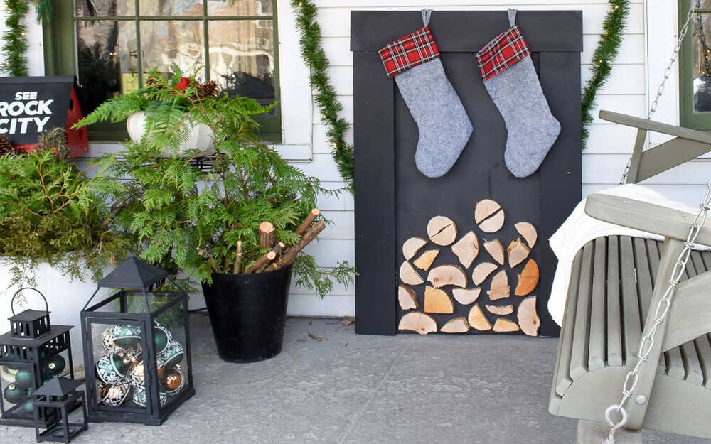 front porch christmas decorating ideas pictures