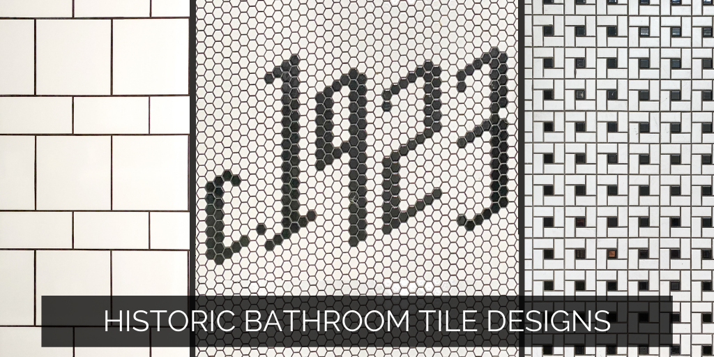 Historic Bathroom Tile Designs Orc, Vintage Look Bathroom Floor Tile