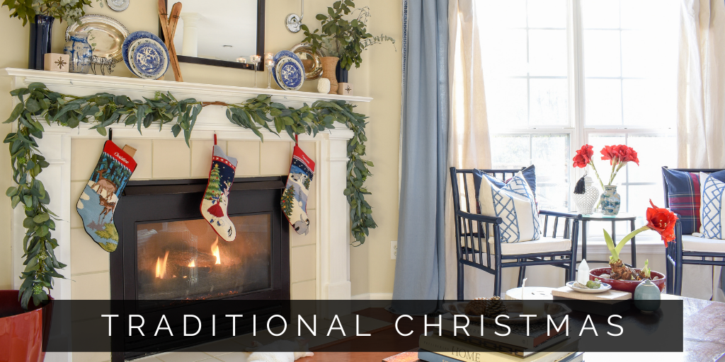 My Christmas Home Tour: How To Decorate with Traditional Holiday ...