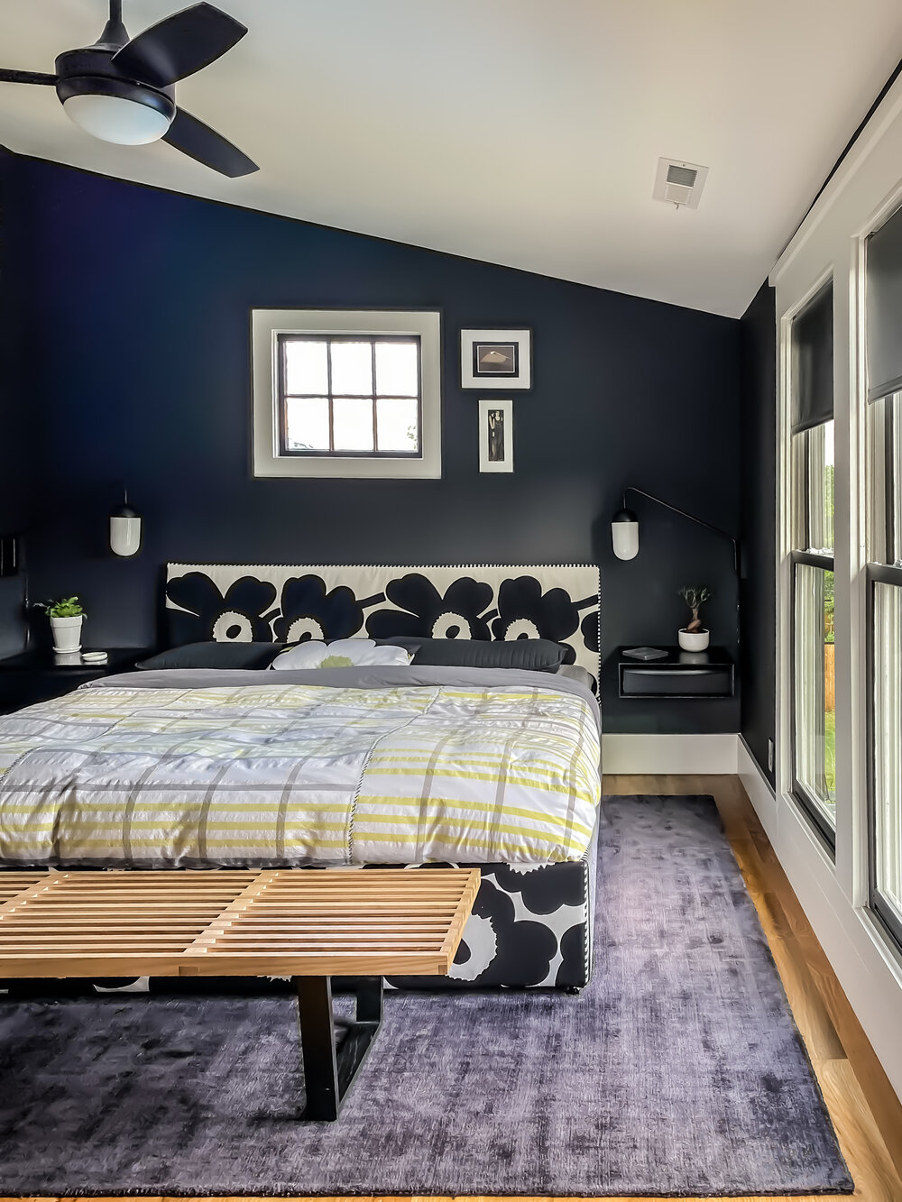 Black and White Bedroom - Modern Danish Style