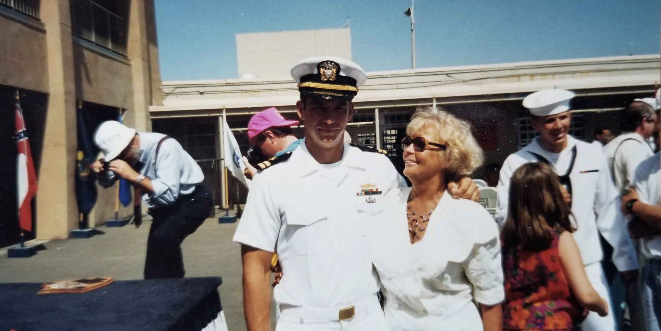 Tom and his mother, Patrena Rancich. Courtesy photo.