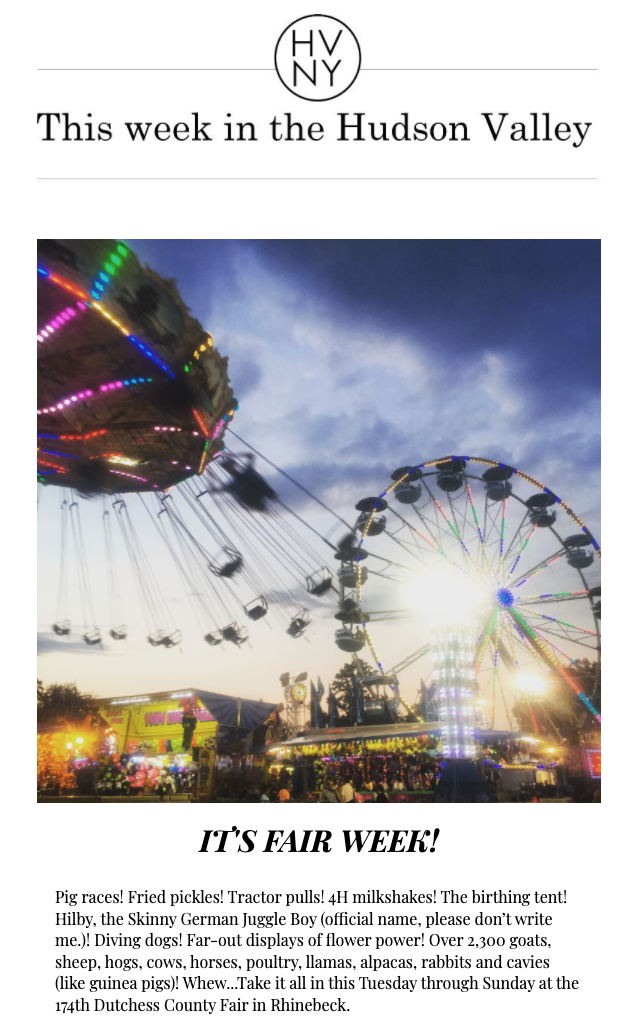 This week in the Hudson Valley (August 19, 2019)