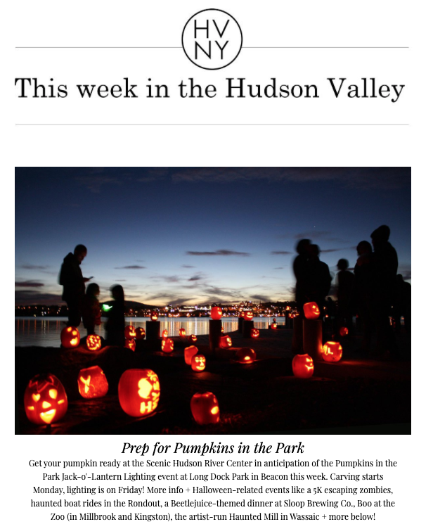 This week in the Hudson Valley (October 21, 2019)