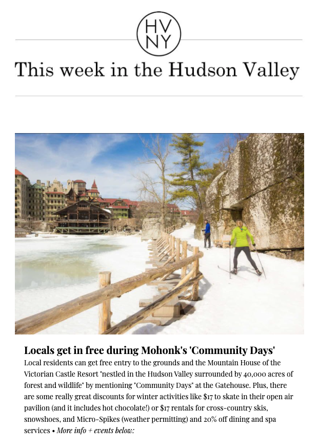 This week in the Hudson Valley (December 9, 2019)
