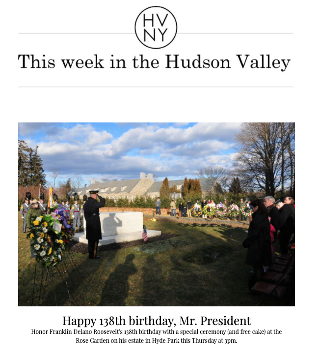 This week in the Hudson Valley (January 27, 2020)