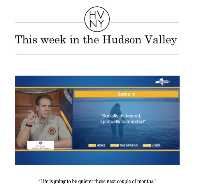 This week in the Hudson Valley (March 23, 2020)