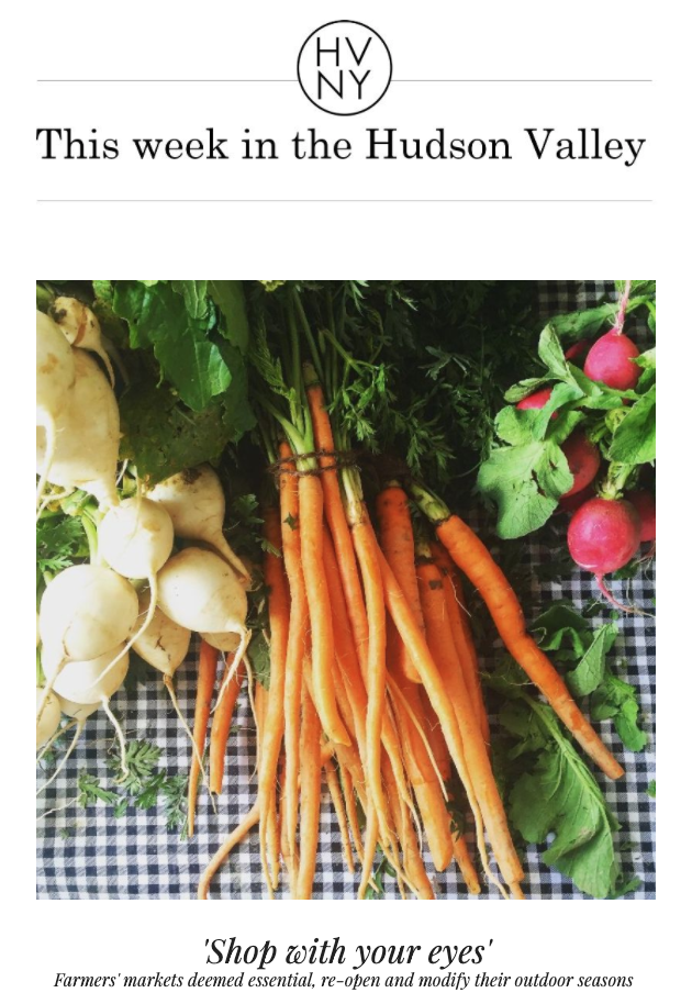 This week in the Hudson Valley (April 27, 2020)